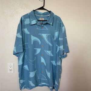 Men's Quiksilver Waterman Collection Aloha Shirt NWT, XXL